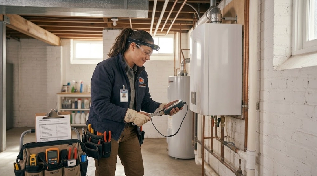 Commercial and residential boiler repair and diagnostic inspection in Homecrest Brooklyn